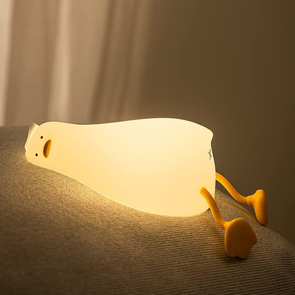 Lámpara de Noche Pato Táctil Recargable -Duckly