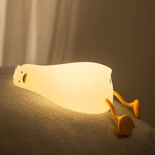 Lámpara de Noche Pato Táctil Recargable -Duckly